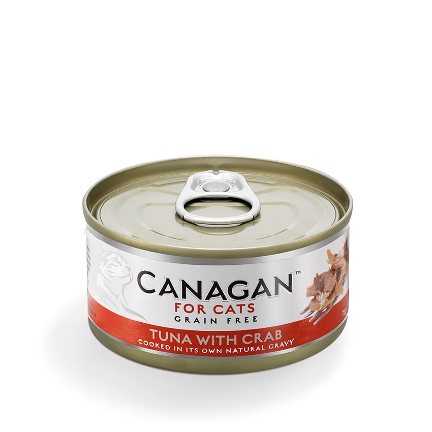 Canagan Tuna With Crab cat food tin