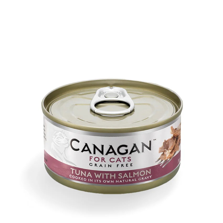 Canagan Tuna With Salmon cat food tin
