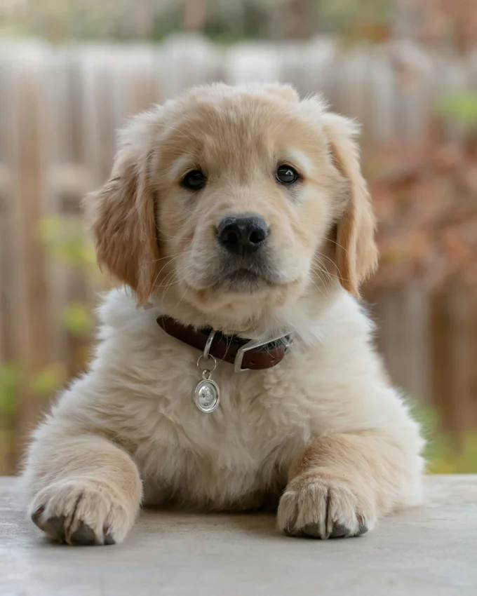 Golden retriever puppy